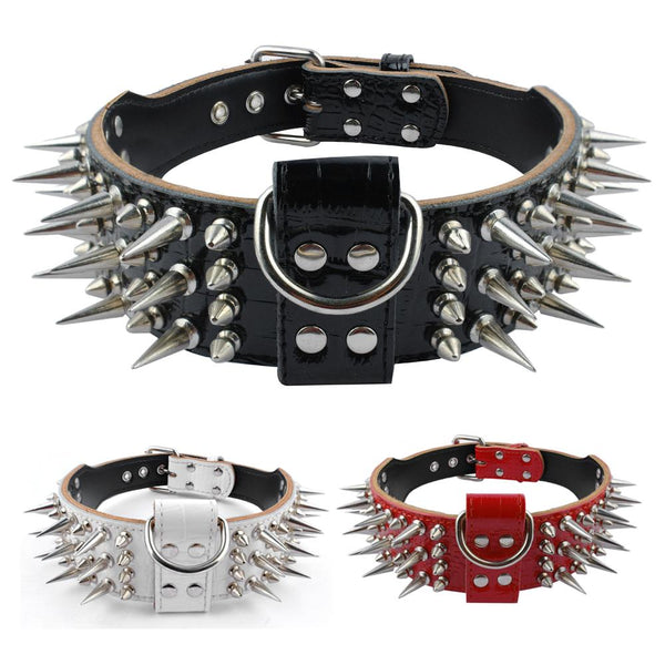 Spiked Collar for Big Dogs CoyoteVest